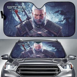 The Witcher 3: Wild Hunt Geralts Game Car Auto Sun Shade