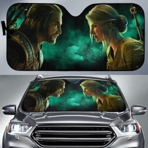 The Witcher 3 Wild Hunts Car Auto Sun Shade