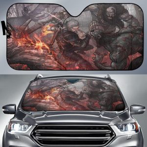 The Witcher 3s Car Auto Sun Shade