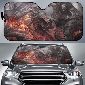 The Witcher Car Auto Sun Shade