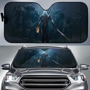 The Witcher Game Car Auto Sun Shade