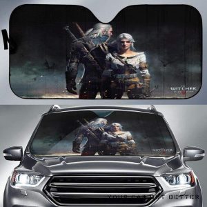 The Witcher Movie Couple Car Auto Sun Shade