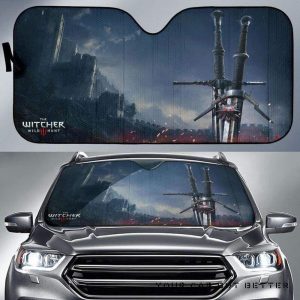 The Witcher Movie Sword Car Auto Sun Shade