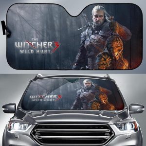 The Witcher Wild Hunt 3 Car Auto Sun Shade