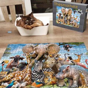 The Zoo Jigsaw Puzzle Set