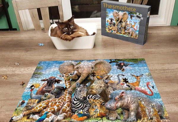 The Zoo Jigsaw Puzzle Set