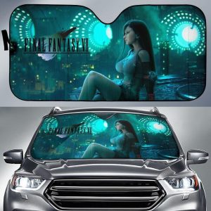 Tifa Final Fantasy Vii Car Auto Sun Shade