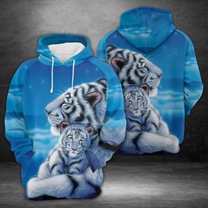 Tiger 3D Printed Hoodie/Zipper Hoodie