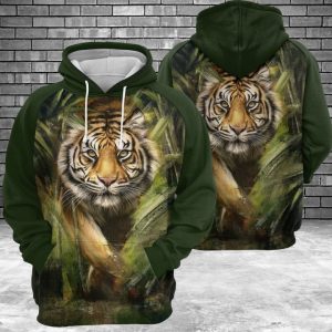 Tiger So Cool 3D Printed Hoodie/Zipper Hoodie