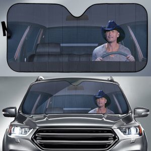 Tim Mcgraw Car Auto Sun Shade