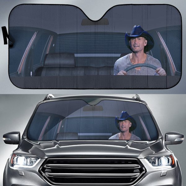 Tim Mcgraw Car Auto Sun Shade