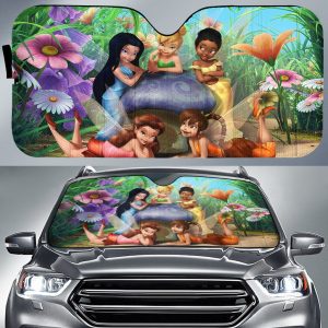 Tinker Bell 2 Car Auto Sun Shade