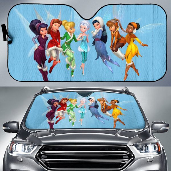 Tinkerbells Disney Cartoon Car Auto Sun Shade