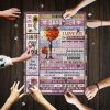 To My Beautiful Daughter Jigsaw Puzzle Set
