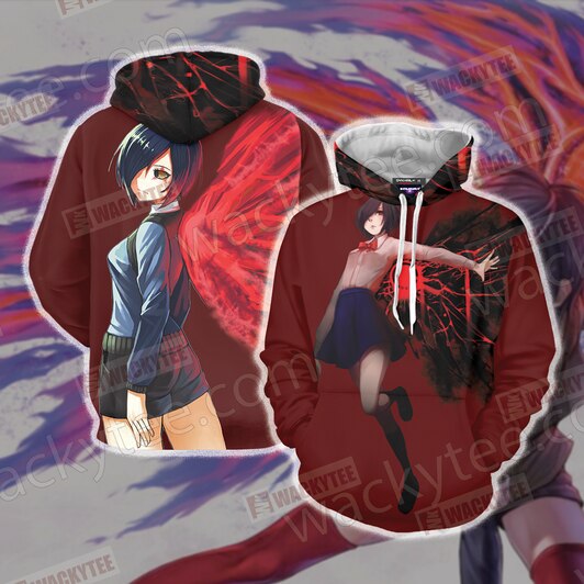 Tokyo Ghoul 3D Printed Hoodie/Zipper Hoodie Tokyo Ghoul 3D Printed Hoodie/Zipper Hoodie