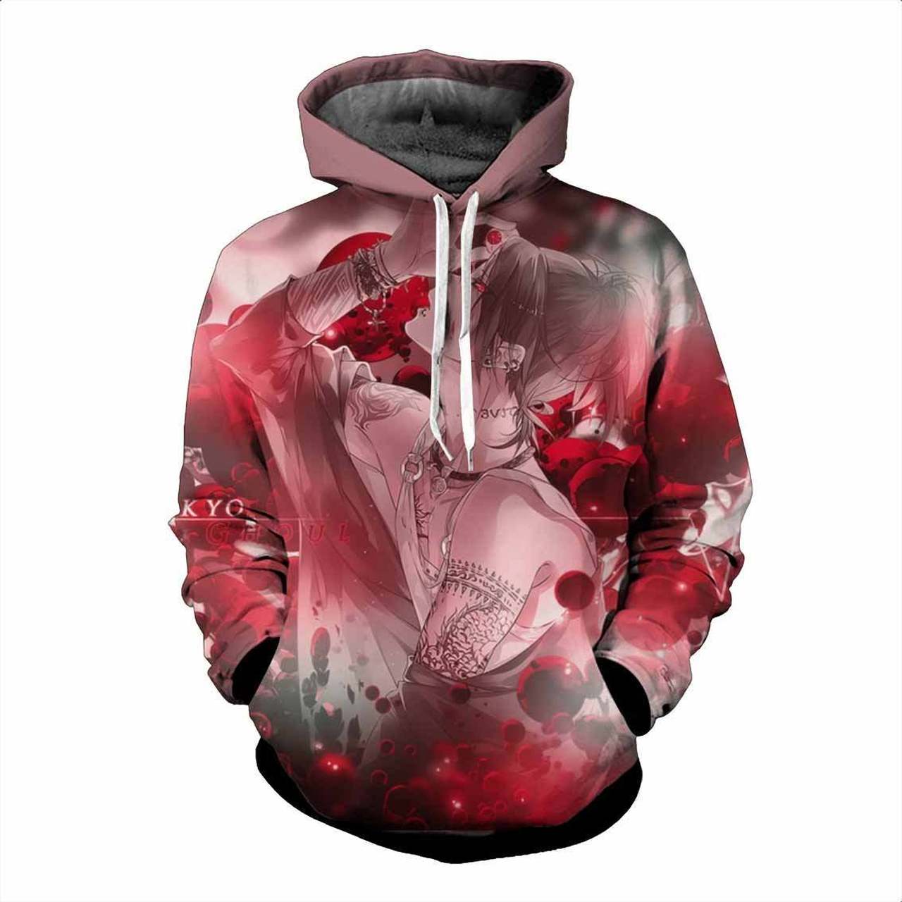 Tokyo Ghoul 3D Printed Hoodie/Zipper Hoodie Tokyo Ghoul 3D Printed Hoodie/Zipper Hoodie