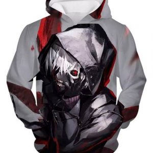 Tokyo Ghoul 3D Printed Hoodie/Zipper Hoodie