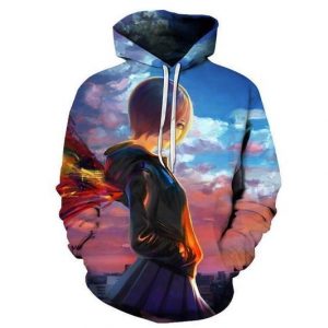 Tokyo Ghoul 3D Printed Hoodie/Zipper Hoodie