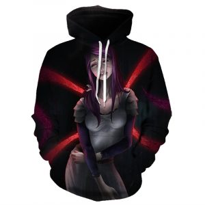 Tokyo Ghoul 3D Printed Hoodie/Zipper Hoodie