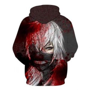 Tokyo Ghoul 3D Printed Hoodie/Zipper Hoodie