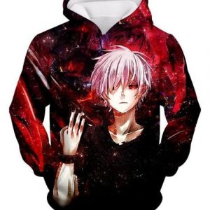 Tokyo Ghoul 3D Printed Hoodie/Zipper Hoodie