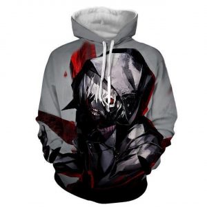 Tokyo Ghoul 3D Printed Hoodie/Zipper Hoodie