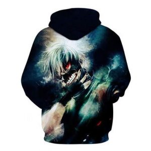 Tokyo Ghoul 3D Printed Hoodie/Zipper Hoodie