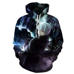 Tokyo Ghoul 3D Printed Hoodie/Zipper Hoodie