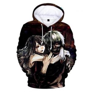 Tokyo Ghoul 3D Printed Hoodie/Zipper Hoodie