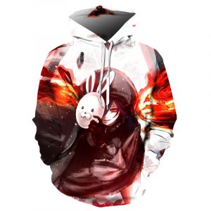 Tokyo Ghoul 3D Printed Hoodie/Zipper Hoodie