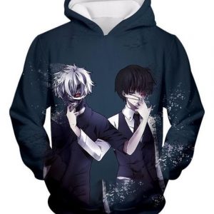 Tokyo Ghoul 3D Printed Hoodie/Zipper Hoodie