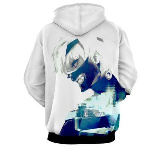 Tokyo Ghoul 3D Printed Hoodie/Zipper Hoodie