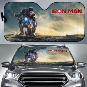 Tony Stark Iron Man Movie Car Auto Sun Shade