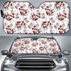 Toon Happy Dairy Cow Car Auto Sun Shade