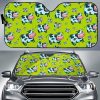 Toon Smiley Cow Car Auto Sun Shade