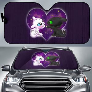 Toothles Love Cutes Disney Cartoon Car Auto Sun Shade