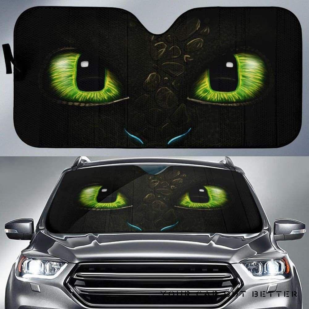 Toothless Eyes Car Auto Sun Shade Toothless Eyes Car Auto Sun Shade