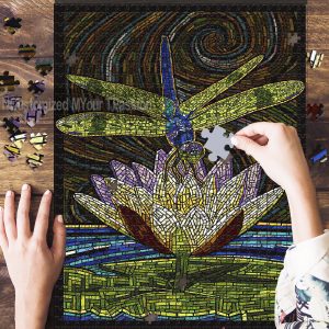 Topanga, California Dragonfly Jigsaw Puzzle Set