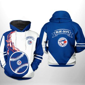 Toronto Blue Jays MLB Classic 3D Printed Hoodie/Zipper Hoodie