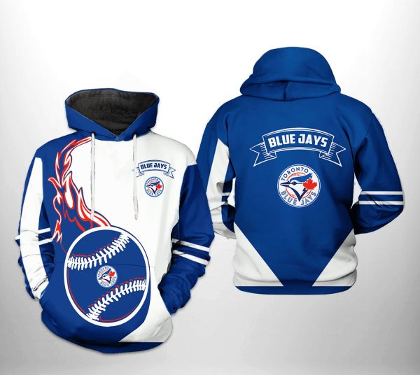 Toronto Blue Jays MLB Classic 3D Printed Hoodie/Zipper Hoodie