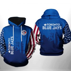 Toronto Blue Jays MLB Team US 3D Printed Hoodie/Zipper Hoodie