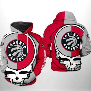 Toronto Raptors NBA Grateful Dead 3D Printed Hoodie/Zipper Hoodie
