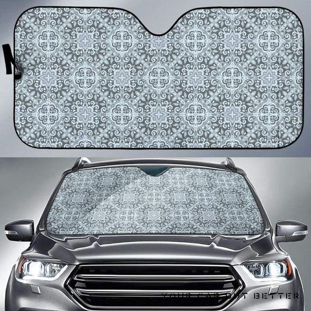 Traditional Indian Element Pattern Car Auto Sun Shade Traditional Indian Element Pattern Car Auto Sun Shade