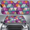 Triangle Bohemian Mandala Car Auto Sun Shade