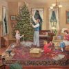 Trimming The Tree Jigsaw Puzzle Set