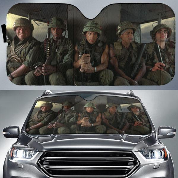 Tropic Thunder Car Auto Sun Shade Tropic Thunder Car Auto Sun Shade
