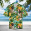 Tropical Pineapple Mastiff Hawaiian Shirt Summer Button Up