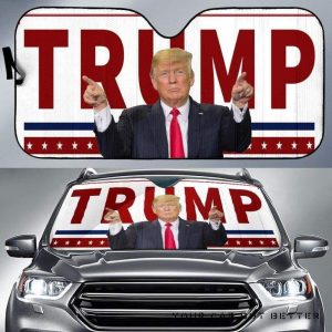 Trump 2020 President Car Auto Sun Shade