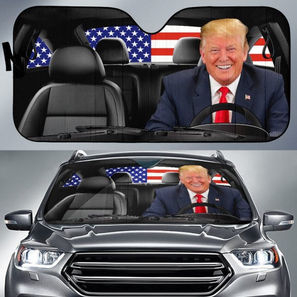 Trump 2020 Presidential Campaigns Car Auto Sun Shade