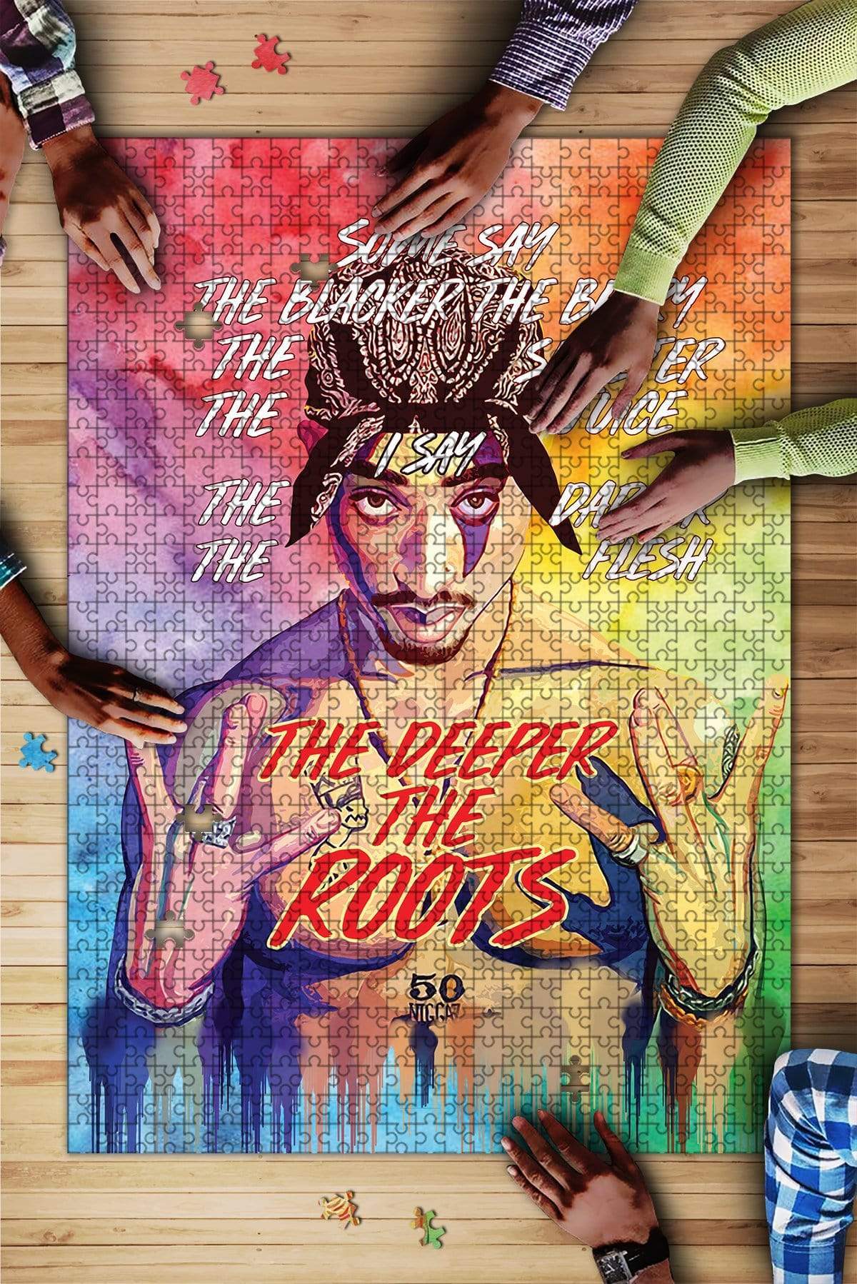 Tupac Deeper Jigsaw Puzzle Set Tupac Deeper Jigsaw Puzzle Set